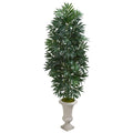 5.5' Bamboo Palm Artificial Plant in Urn