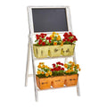 31" Japanese Artificial Plant in Farmhouse Stand and Chalkboard