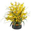 19" Dancing Lady Artificial Arrangement in Vase
