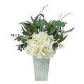 21" Cymbidium Orchid and Eucalyptus Artificial Arrangement