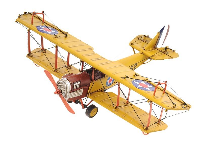 1918 Yellow Curtiss JN-4 1:24