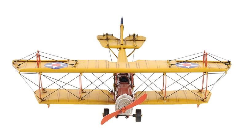 1918 Yellow Curtiss JN-4 1:24
