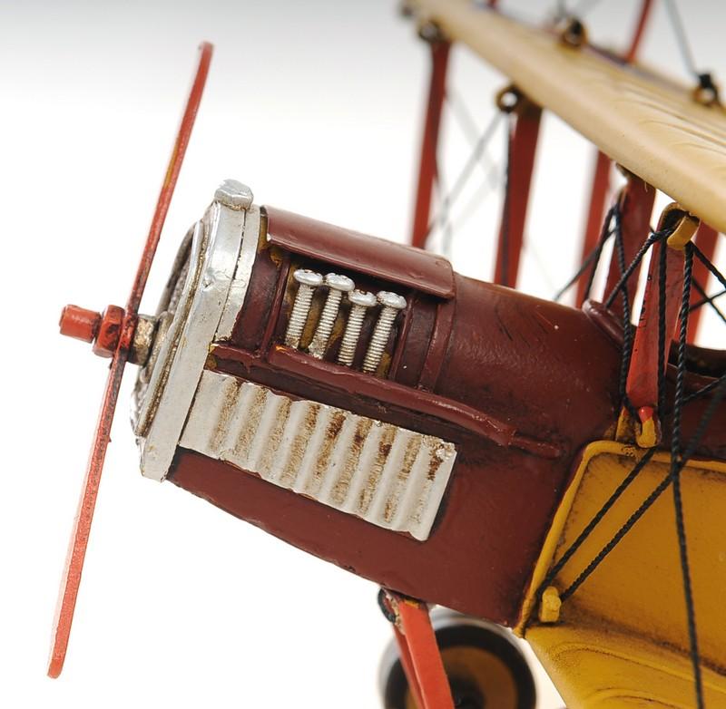 1918 Yellow Curtiss JN-4 1:24