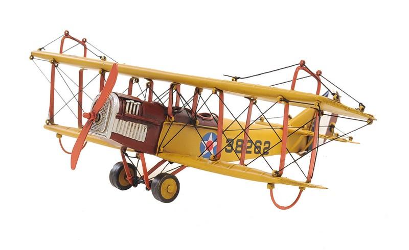 1918 Yellow Curtiss JN-4 1:24