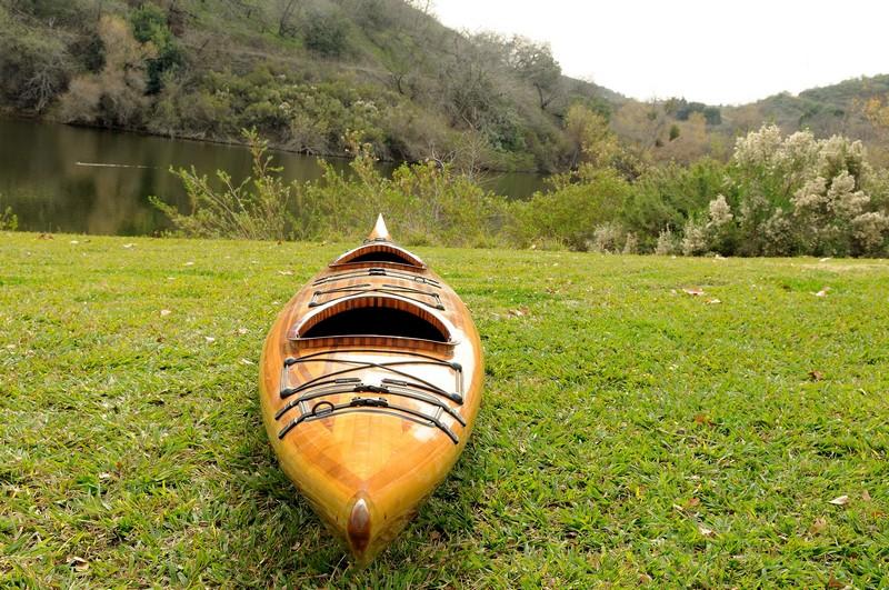 Tandem Wooden Kayak 19 ft