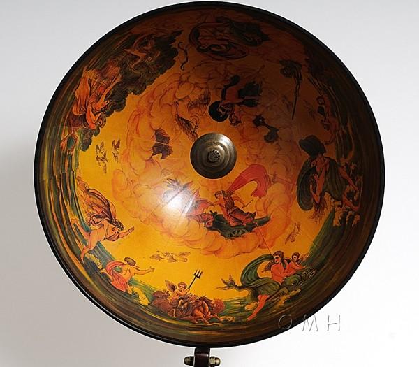 Globe drink cabinet 17 3/4 inches