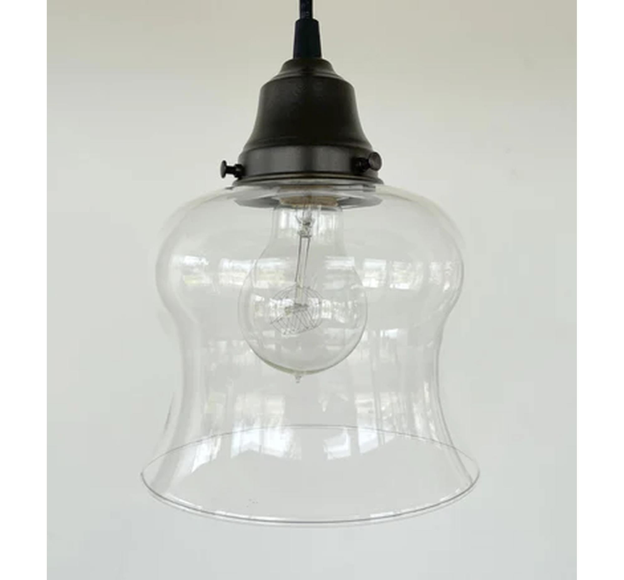 BELL Clear Glass Pendant Light