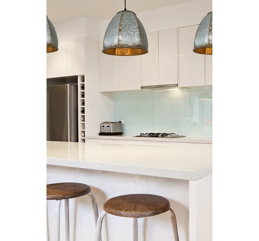 Rustic Octagon Galvanized Dome Industrial Pendant Light Fixture