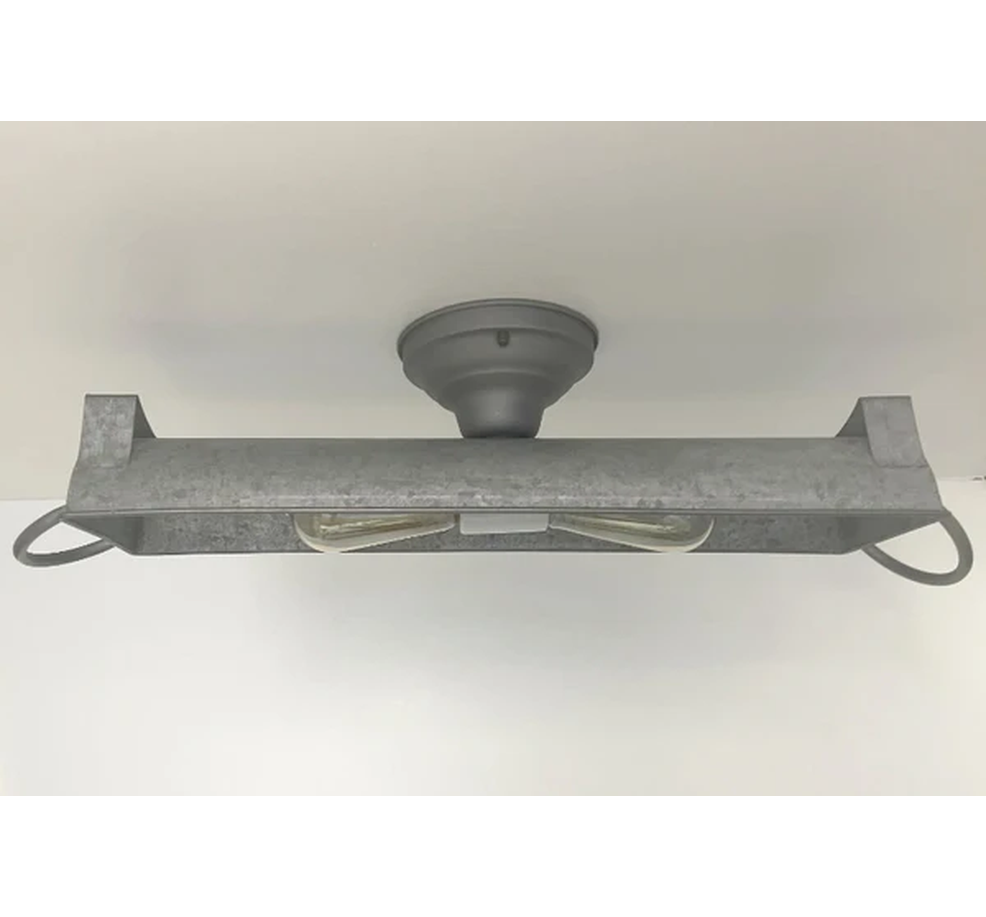 GALVANIZED DOME Ceiling Light Fixture (3 sizes)