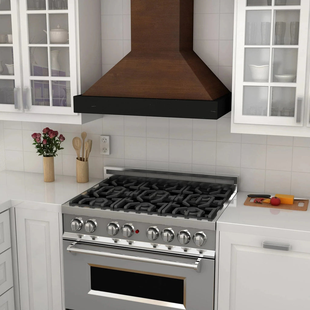 ZLINE 61" Wooden Chimney Extension for Ceilings up to 12.5', KBAR-E