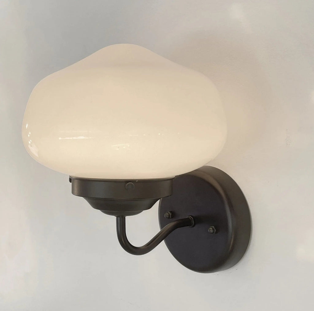 Modern Schoolhouse Sconce |8"| Wall Light
