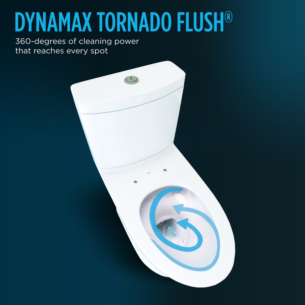 TOTO Aquia IV One-Piece Dual Flush WASHLET+ and Auto Flush Ready Toilet, CST646CEMFGNAT40#01