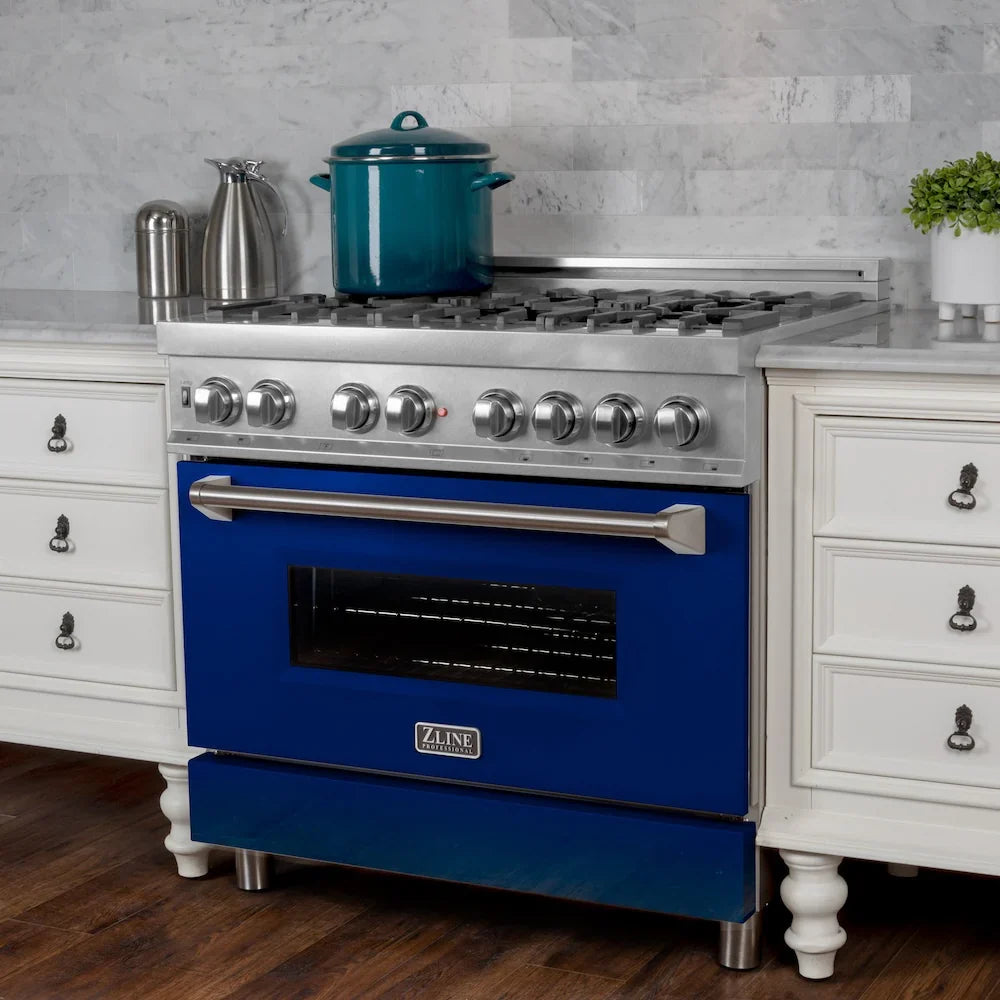 ZLINE 30" Bundle Range RAS-BG-30 & Range Hood 8654BG-30, 2KP-RASBGRH30