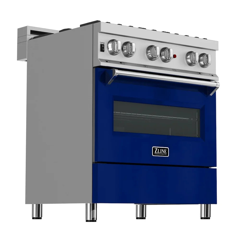 ZLINE 30" Bundle Range RAS-BG-30 & Range Hood 8654BG-30, 2KP-RASBGRH30