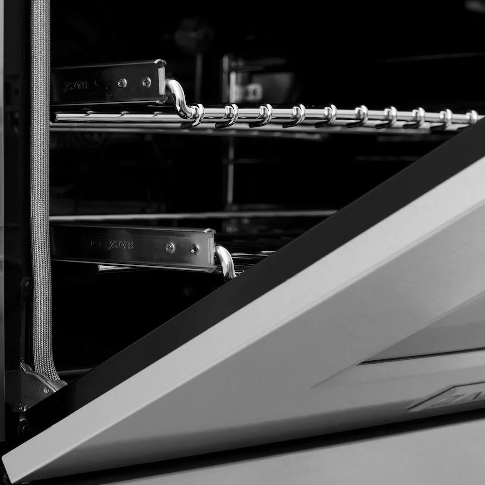 ZLINE 36" Bundle Range RAS-SN-36 & Range Hood 8654SN-36, 2KP-RASSNRH36