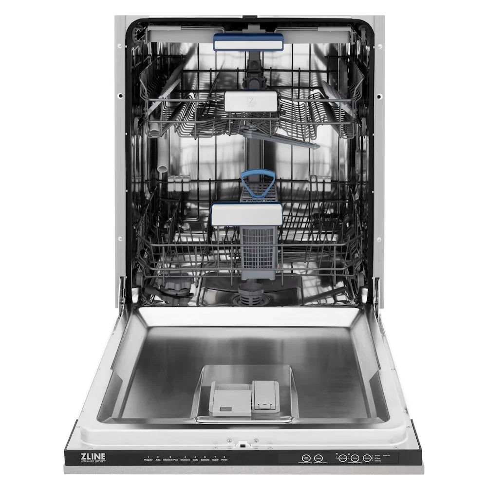 ZLINE 48" Bundled Stainless DualRange RangeHood Dishwasher 3KP-RASRH48-DWV