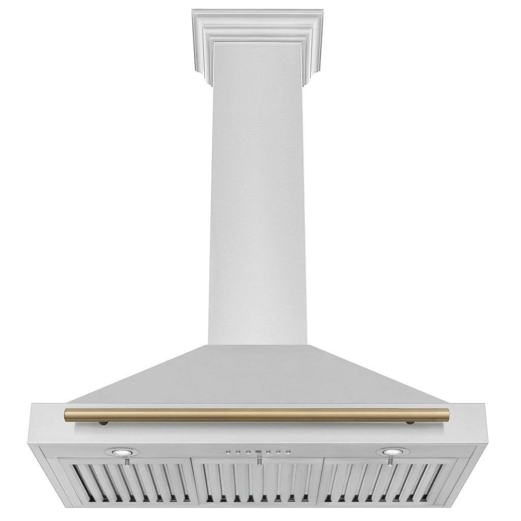 ZLINE 36" Autograph Stainless Wall Range Hood KB4STZ-36-CB
