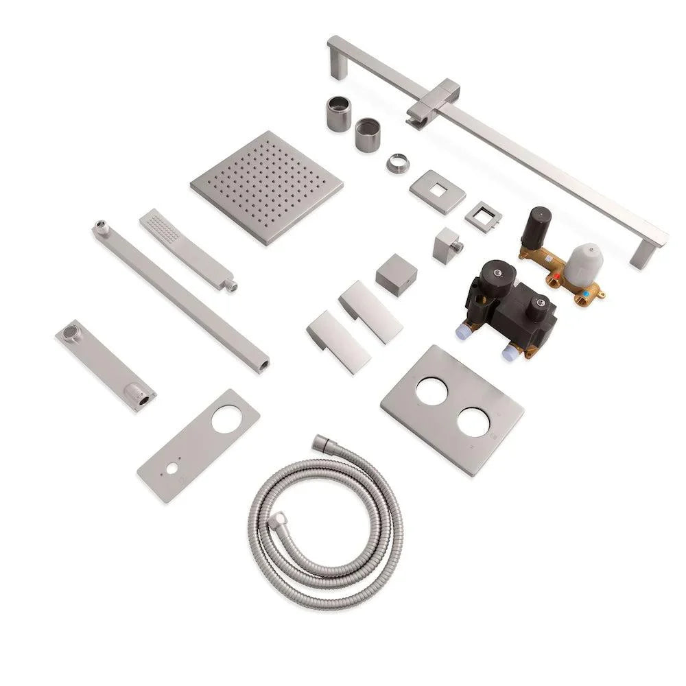 ZLINE Bliss Shower System in Brushed Nickel, BLS-SHS-BN