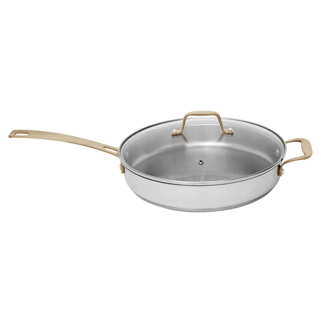 ZLINE 10-Piece Non-Toxic Stainless Steel and Nonstick Ceramic Cookware Set CWSETL-NS-10
