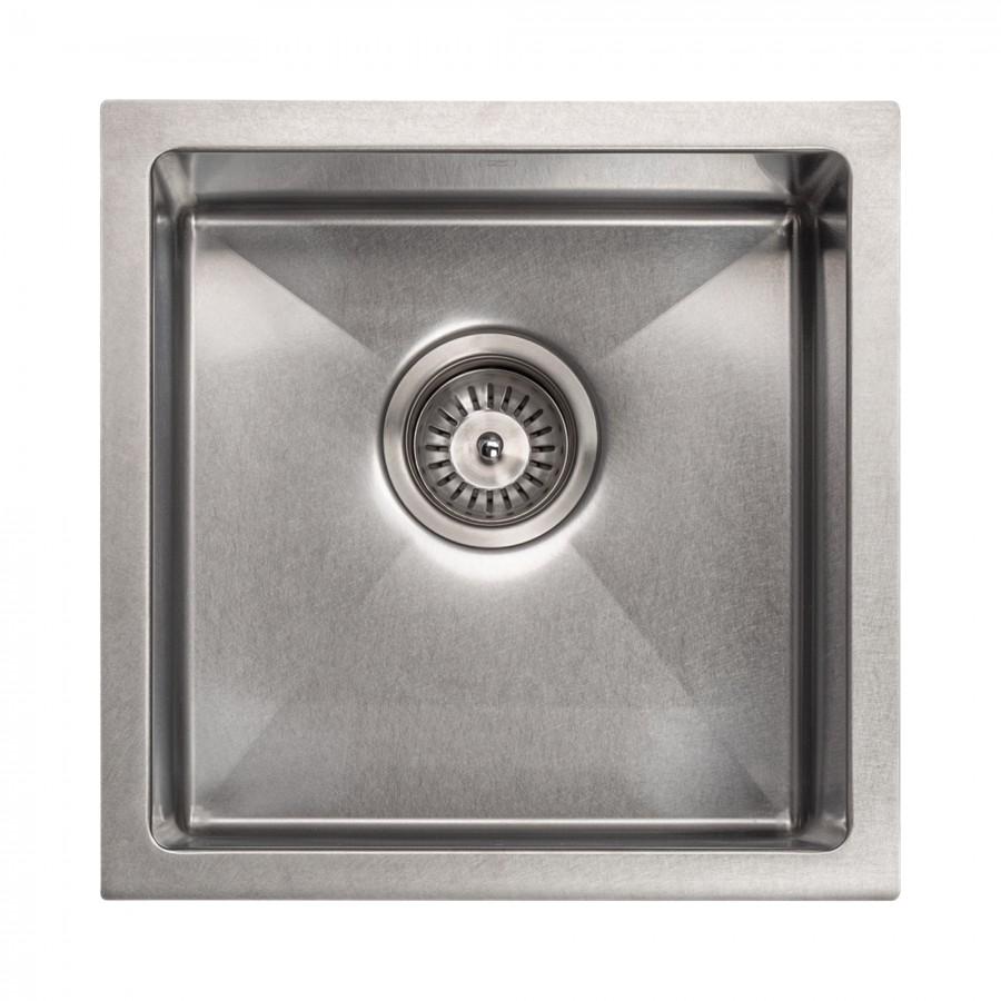 ZLINE 15" Undermount Single Bowl Bar Sink DuraSnow Stainless Steel, SUS-15S