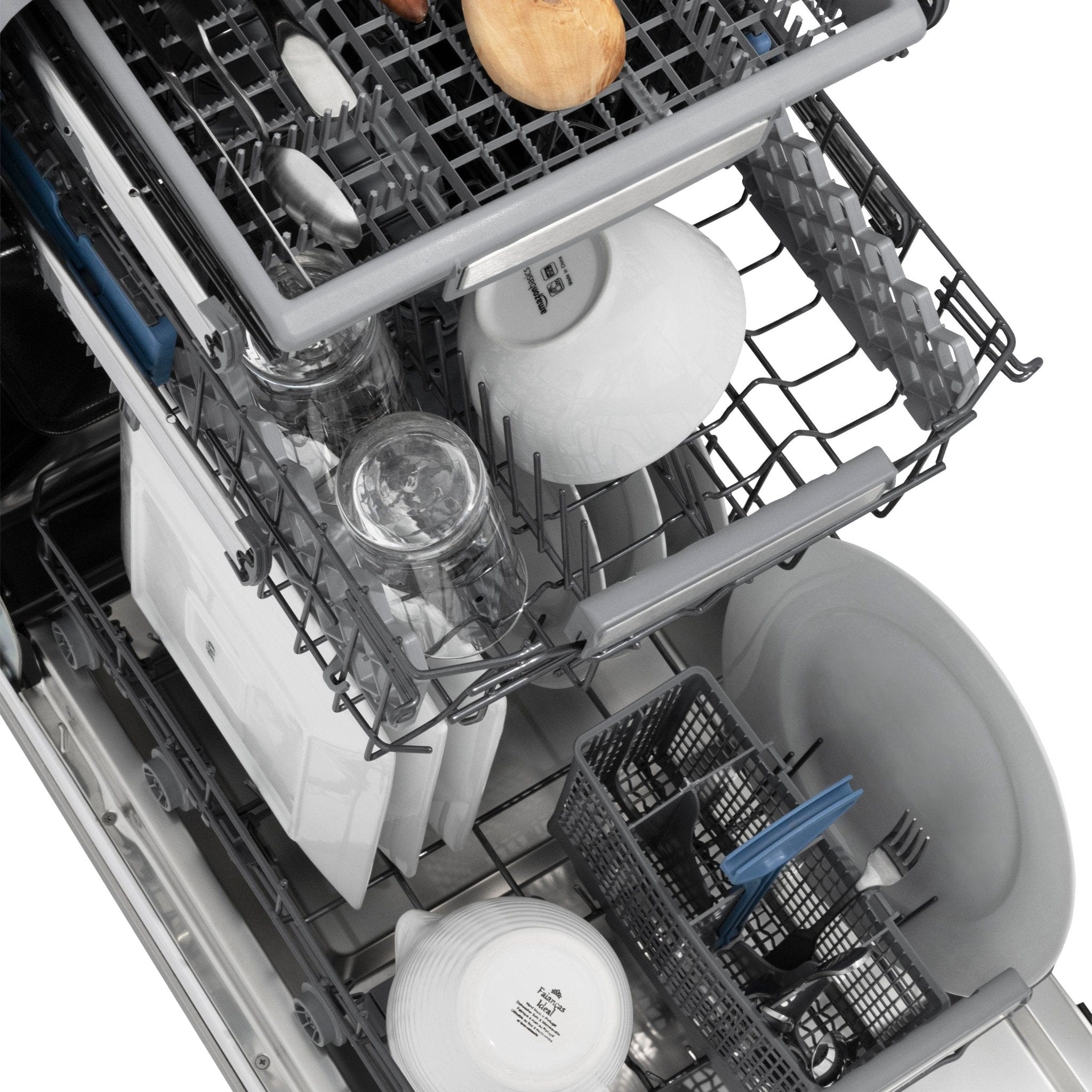 ZLINE 18" Dishwasher in Custom Panel Ready, StainlessTub, DWV-18