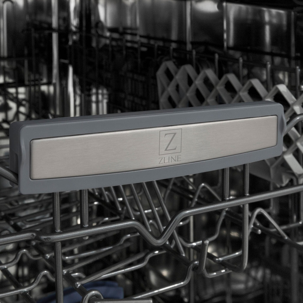 ZLINE 18" Dishwasher in Custom Panel Ready, StainlessTub, DWV-18