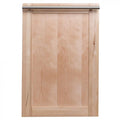 ZLINE 18" Dishwasher in Unfinished Wood with Stainless Steel Tub, DW-UF-18