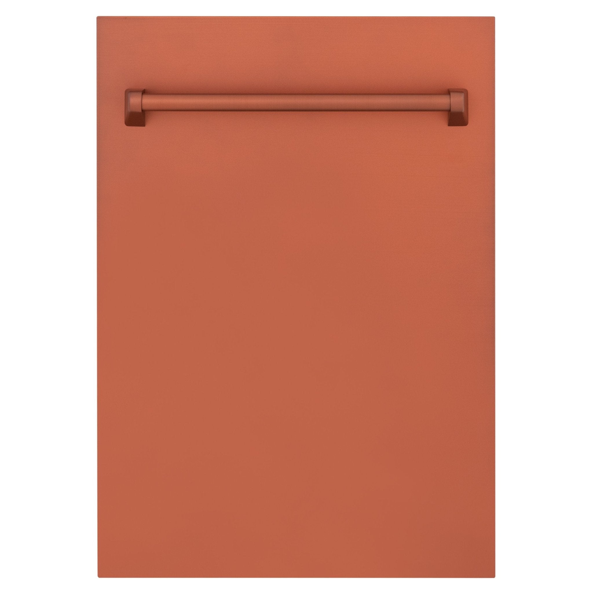 ZLINE 18" Dishwasher with Copper panel, Stainless Tub, DWV-C-18