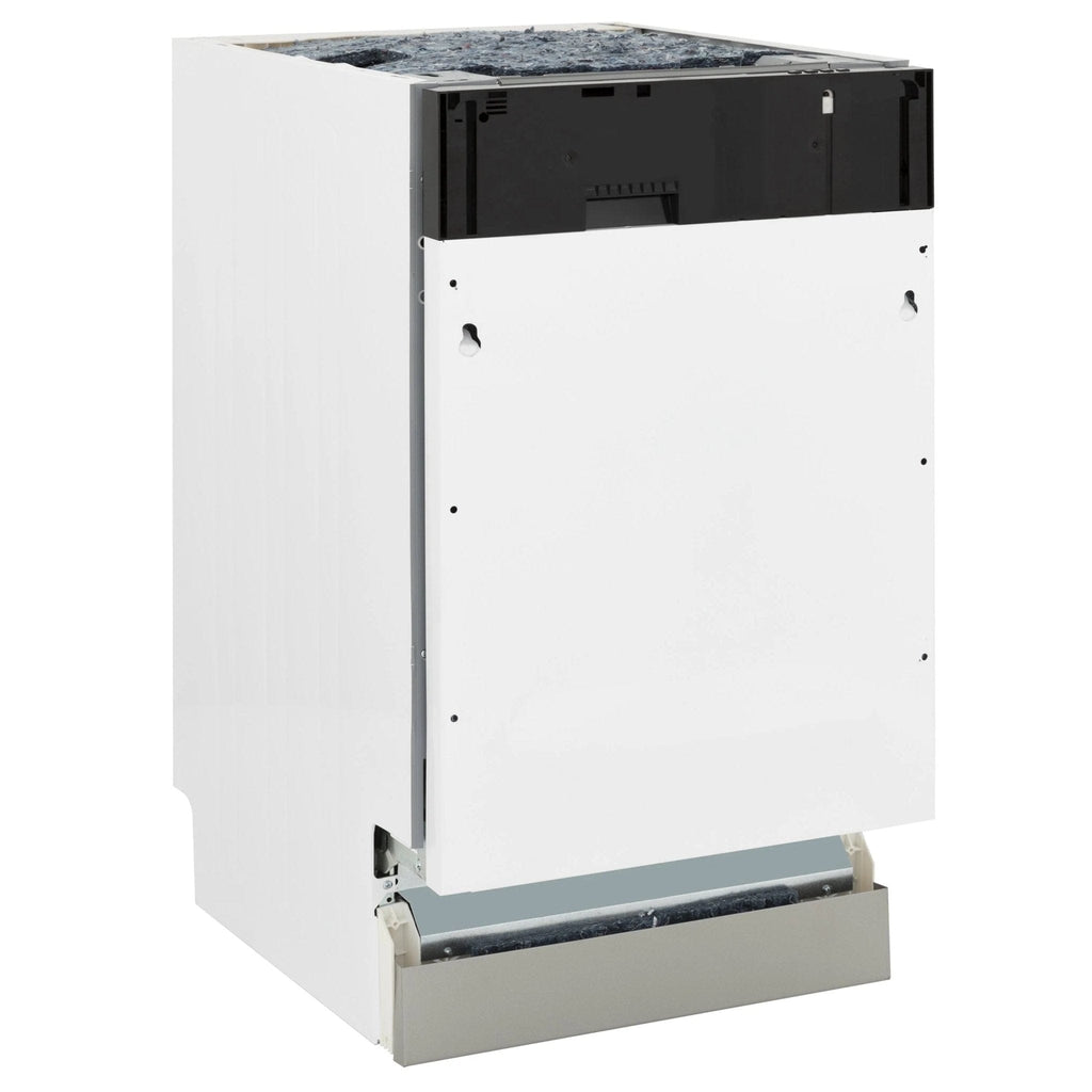 ZLINE 18 in. Tallac Series 3rd Rack Top Control Dishwasher in a Stainless Steel Tub DWV-BS-18