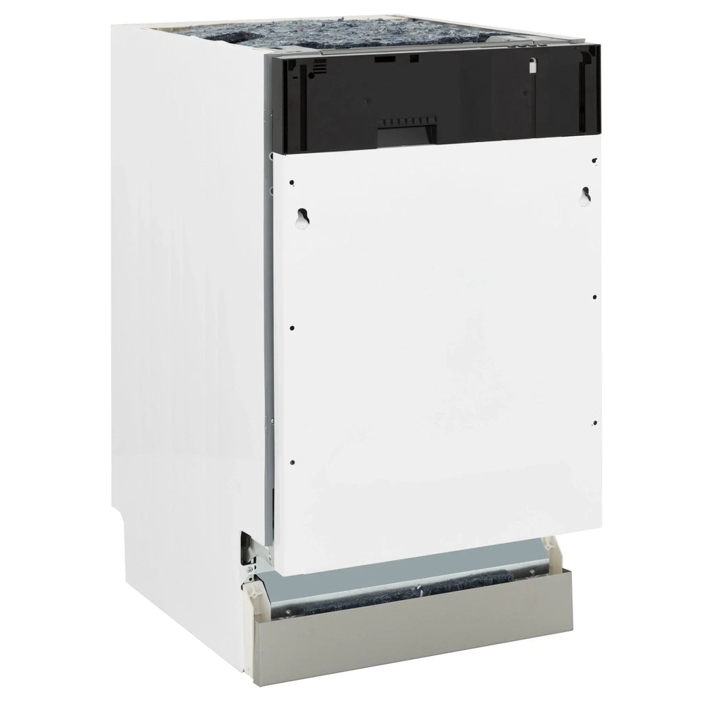 ZLINE 18" Tallac Series 3rd Rack Top Control Dishwasher in Custom Panel Ready with Stainless Steel Tub, DWV-UF-18