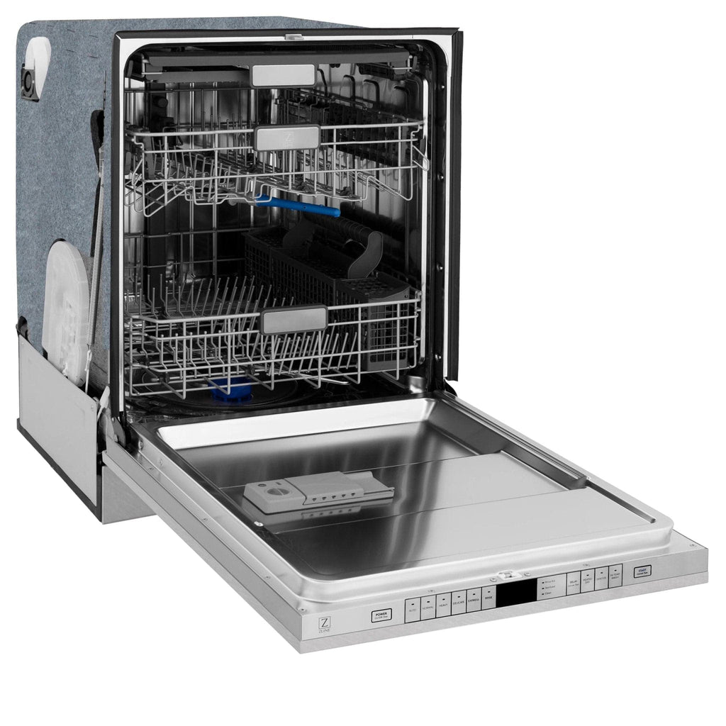 ZLINE 24" Autograph Tall Tub Dishwasher, Bronze, DWMTZ-SN-24-CB