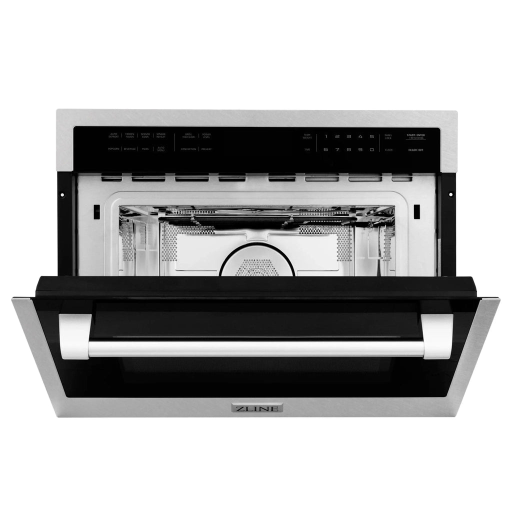 ZLINE 24" Built-in Convection Microwave Oven, DuraSnow, MWO-24-SS