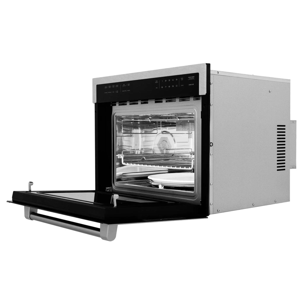 ZLINE 24" Built-in Convection Microwave Oven, DuraSnow, MWO-24-SS