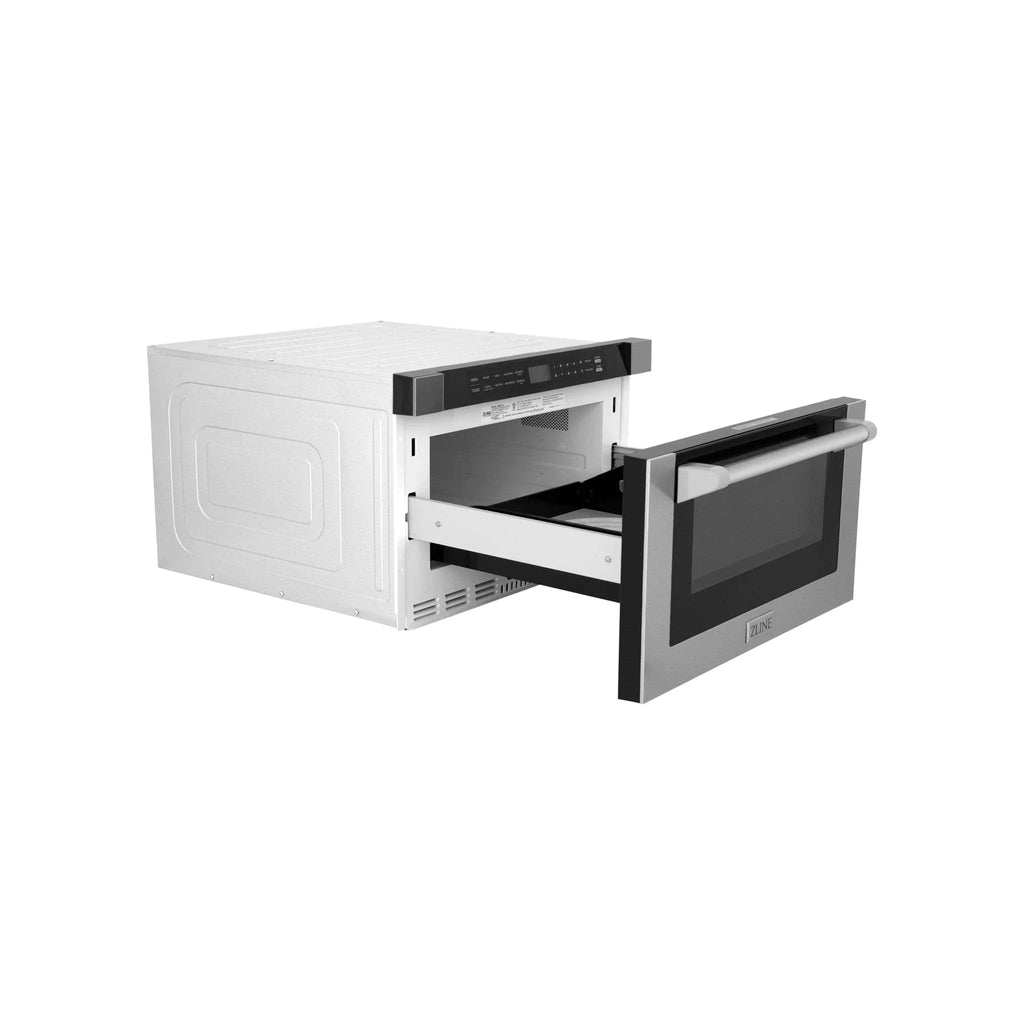 ZLINE 24" Built-in Microwave Drawer, Stainless Steel, MWD-1-H
