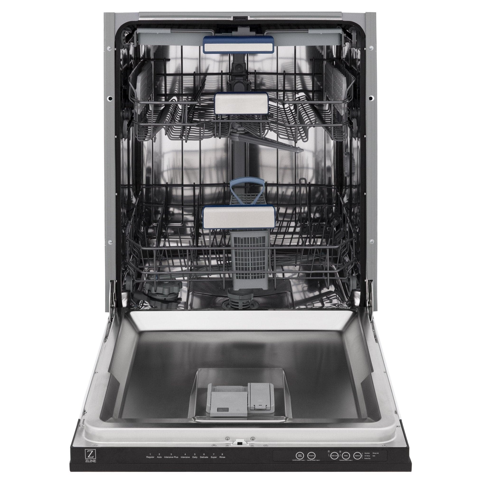 ZLINE 24" Dishwasher, Oil Rubbed Bronze panel, Stainless Tub, DWV-ORB-24