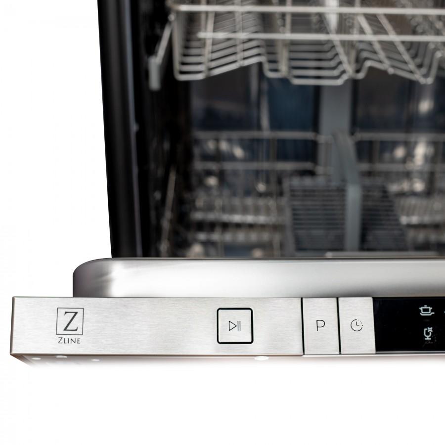 ZLINE 24" Dishwasher Oil-Rubbed Bronze, Stainless Steel Tub, DW-ORB-24