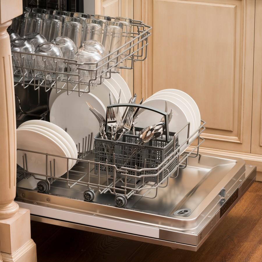 ZLINE 24" Dishwasher Stainless Steel, Stainless Steel Tub, DW-304-24