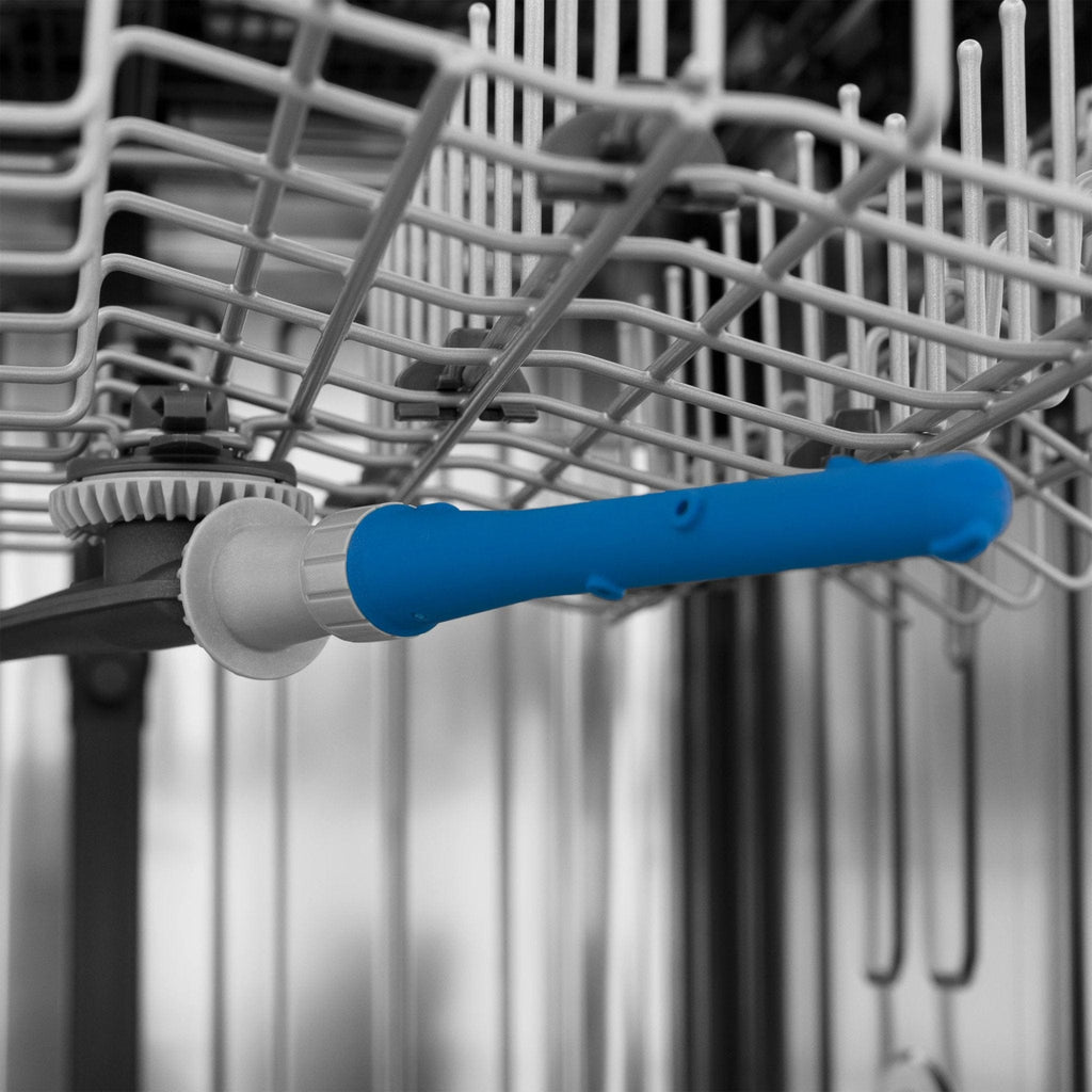 ZLINE 24 in. Panel-Included Monument Series 3rd Rack Top Touch Control Dishwasher with Color Options and Stainless Steel Tub DWMT-BS-24