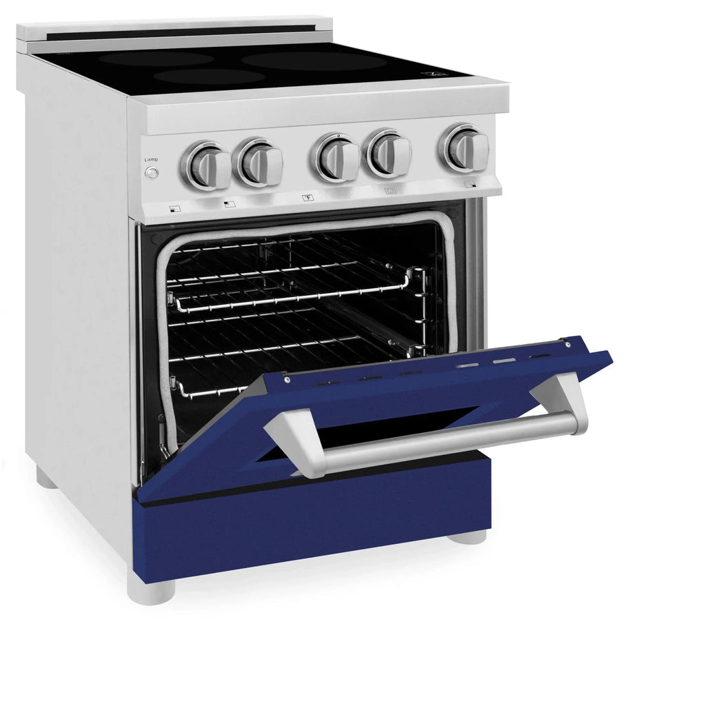 ZLINE 24" Induction Range with a 3 Element Stove and Electric Oven in Stainless Steel RAIND-BG-24