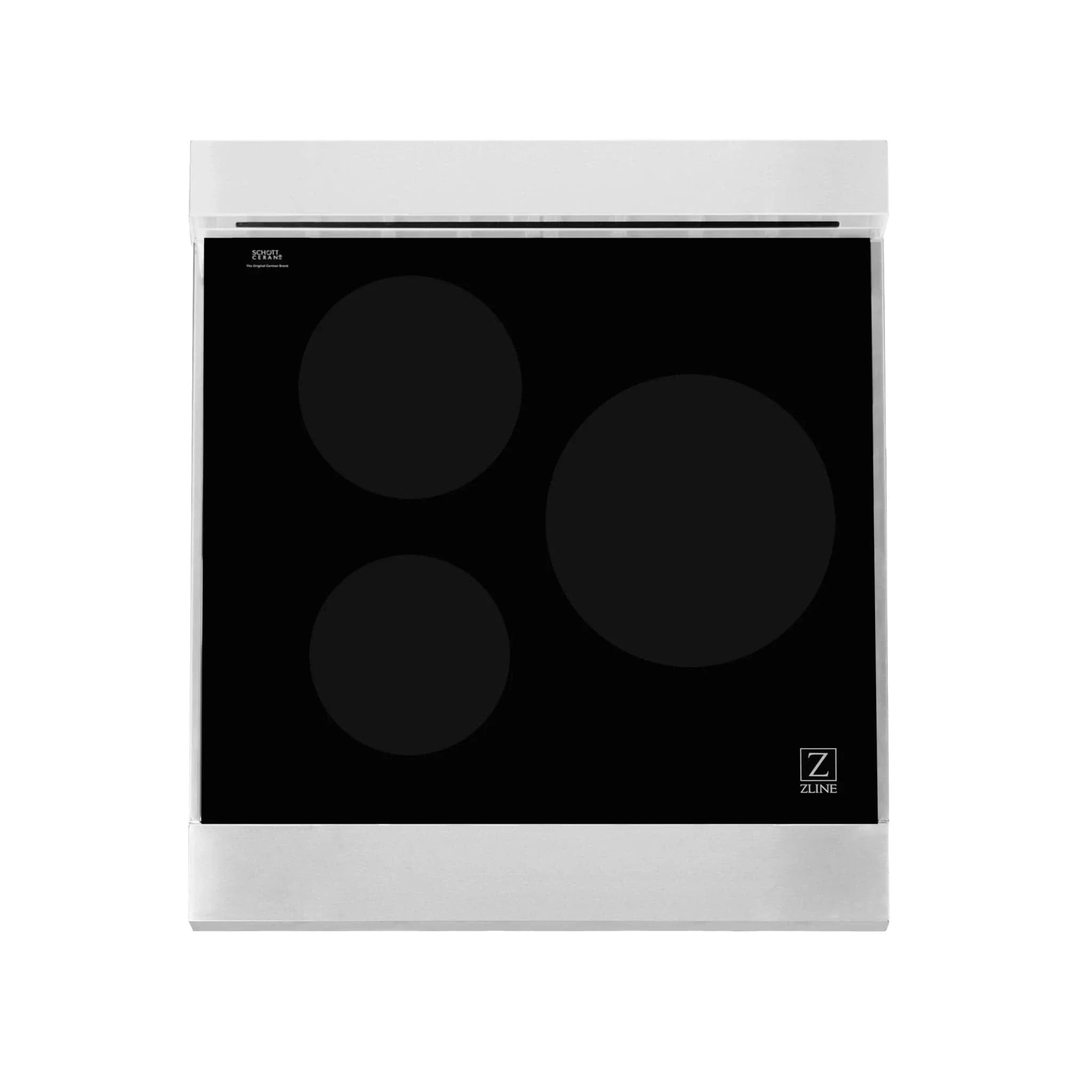 ZLINE 24" Induction Range with a 3 Element Stove and Electric Oven in Stainless Steel RAIND-BG-24
