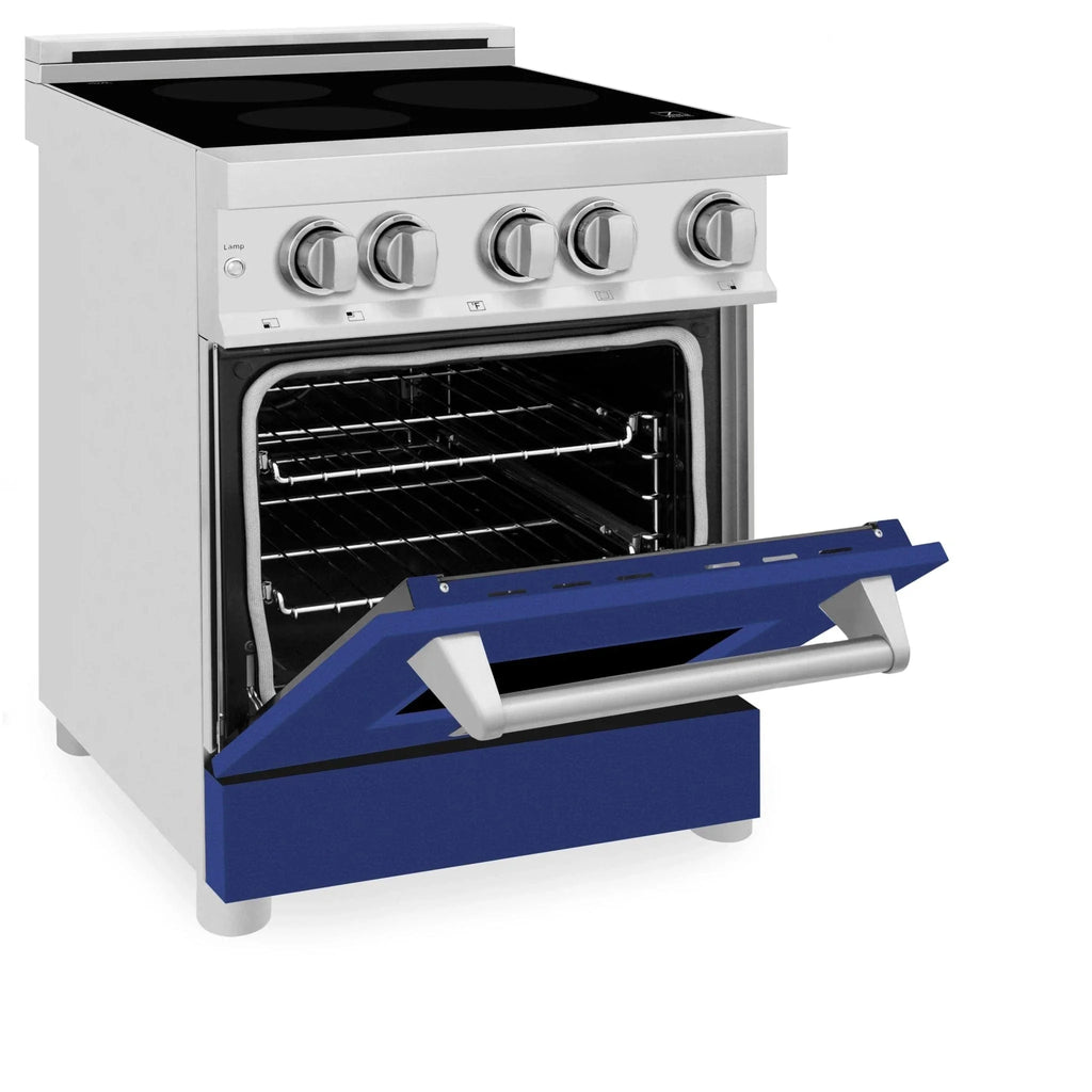 ZLINE 24" Induction Range with a 3 Element Stove and Electric Oven in Stainless Steel RAIND-BM-24