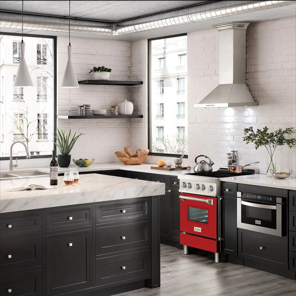 ZLINE 24" Induction Range with a 3 Element Stove and Electric Oven in Stainless Steel RAIND-RG-24