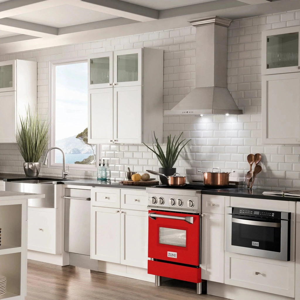 ZLINE 24" Induction Range with a 3 Element Stove and Electric Oven in Stainless Steel RAIND-RG-24