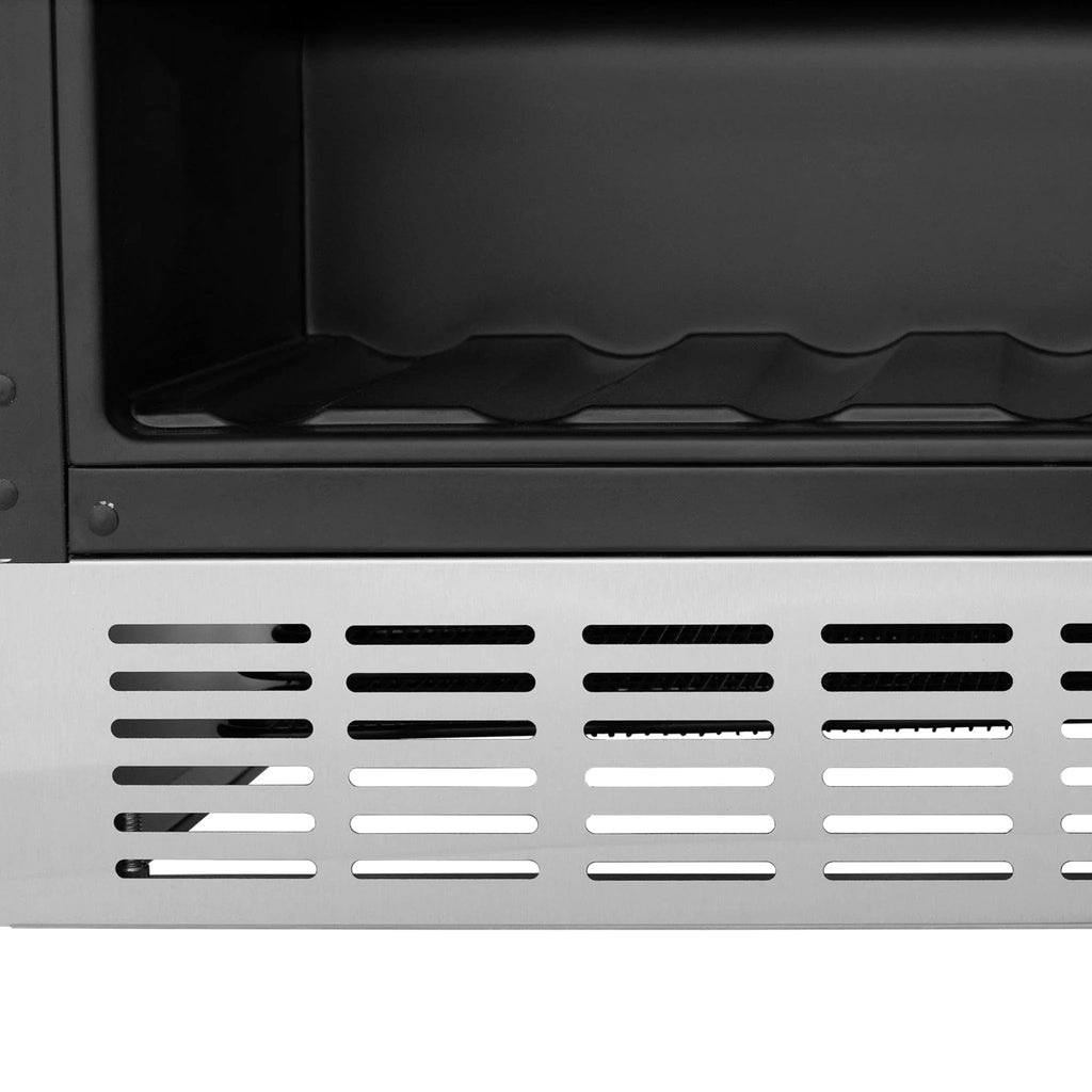 ZLINE 24" Monument 154 Can Beverage Fridge in Stainless Steel RBV-US-24