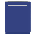 ZLINE 24" Monument, 3rd Rack Dishwasher, Blue Door, DWMT-BM-24