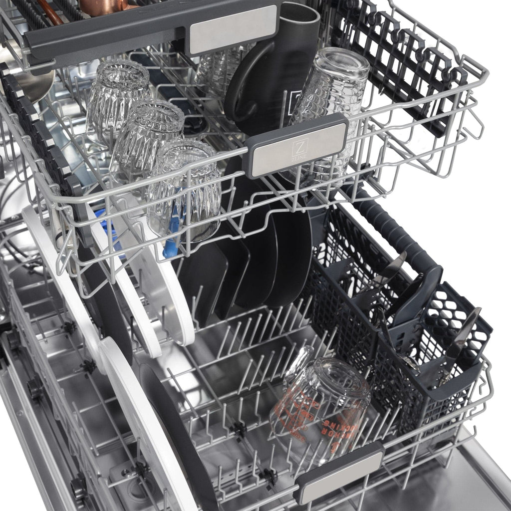 ZLINE 24" Monument, Durasnow Door, Dishwasher, DWMT-SN-24