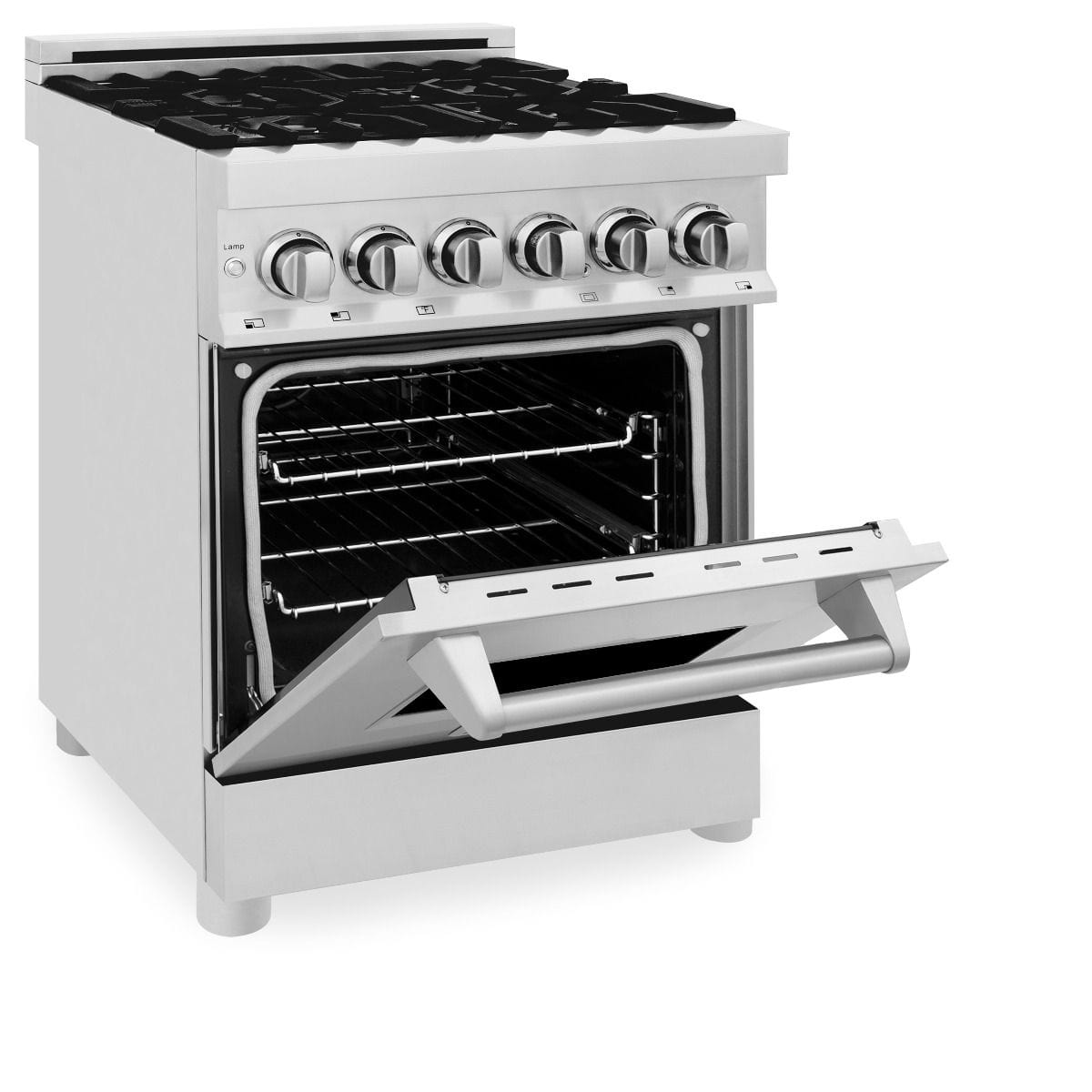 ZLINE 24" Professional Dual Fuel Range In Stainless Steel, RA24