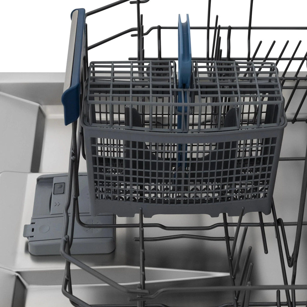 ZLINE 24" Tallac Series 3rd Rack Dishwasher Black Stainless Steel Tub DWV-BS-24