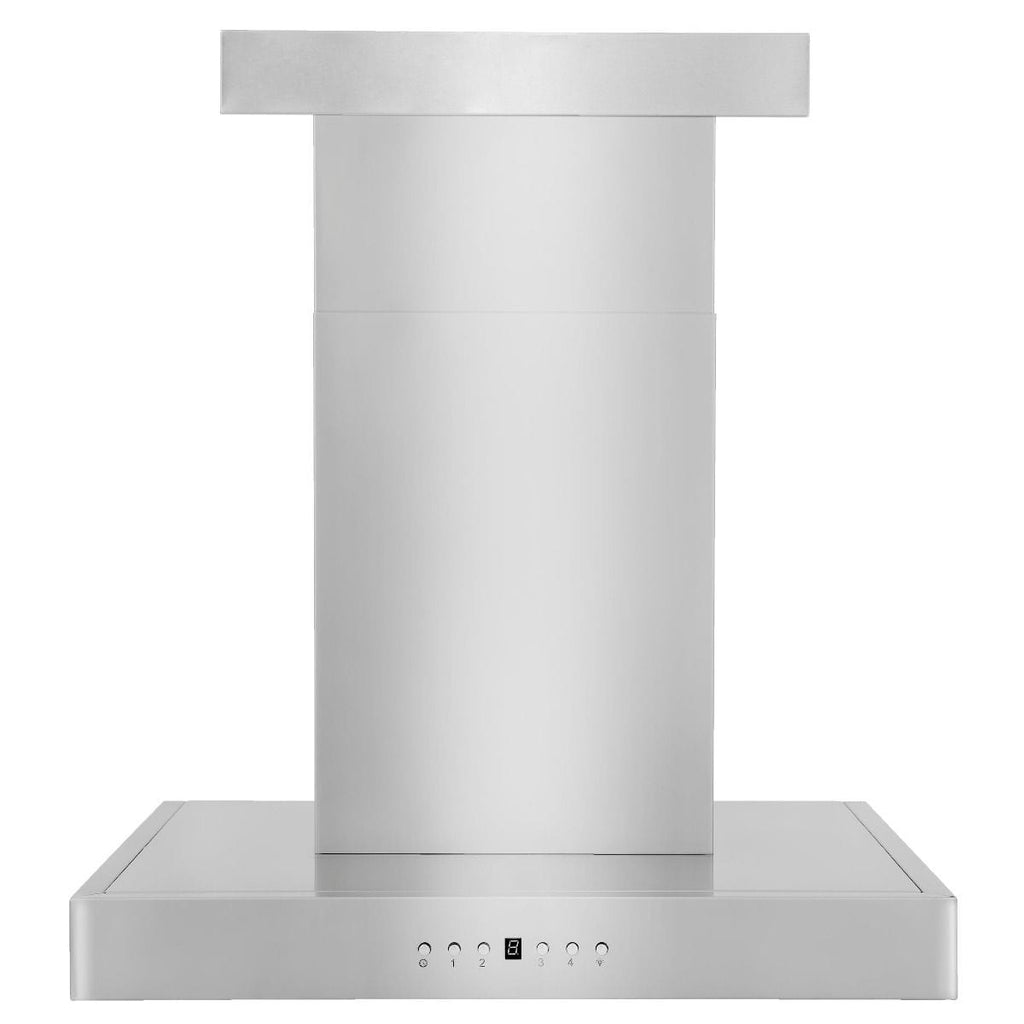 ZLINE 24" Wall Range Hood, Stainless Steel, Crown Molding, KECRN-24