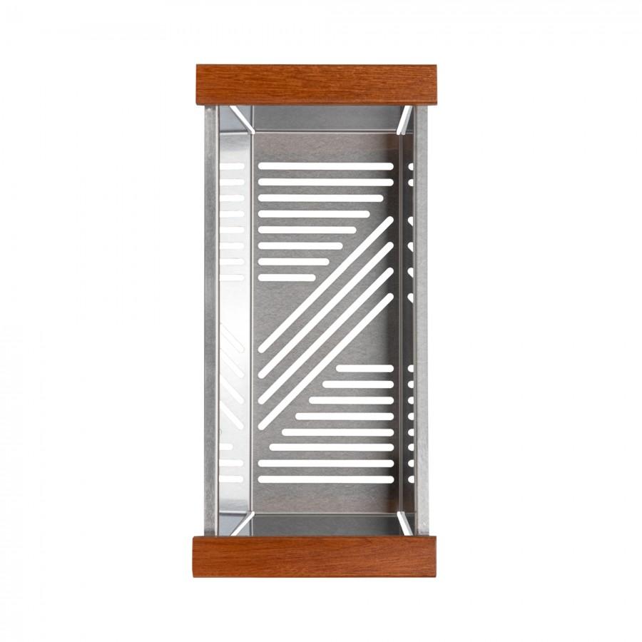 ZLINE 27" Undermount Single Bowl Ledge Sink DuraSnow, SLS-27S